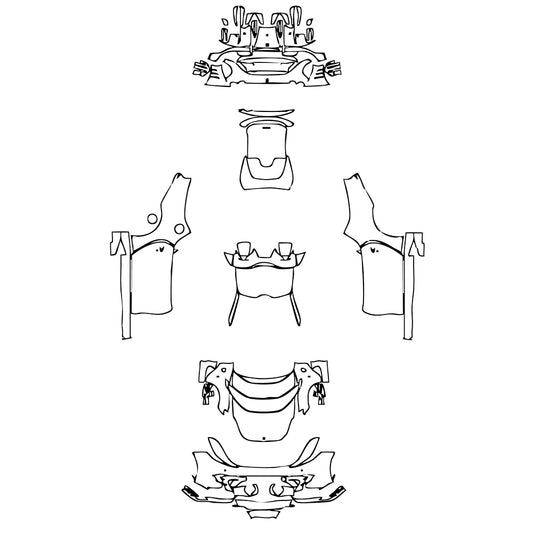 Pre-Cut PPF Ferrari 812 competizioneA 2022 - PPF-Kits