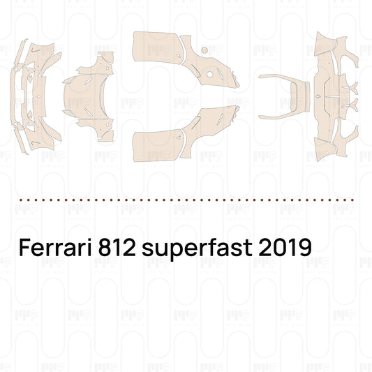 PPF precortado Ferrari 812 superfast 2019