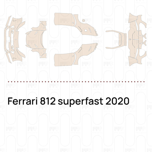 PPF precortado Ferrari 812 superfast 2020