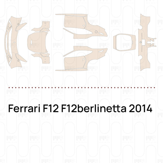 PPF precortado Ferrari F12 F12berlinetta 2014