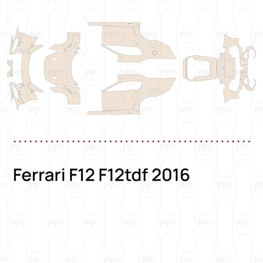 PPF precortado Ferrari F12 F12tdf 2016