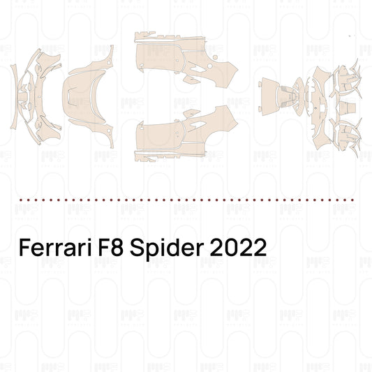 PPF precortado Ferrari F8 Spider 2022