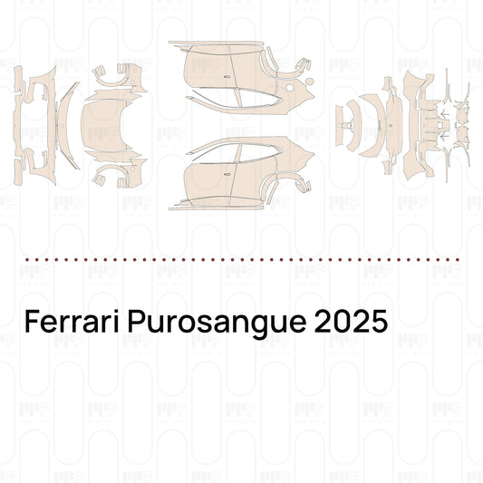 PPF precortado Ferrari Purosangue 2025