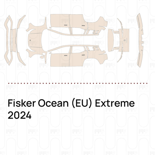 Fisker Ocean (EU) Extreme 2024 – Lámina de protección PPF precortada