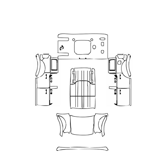 Pre-Cut PPF Ford Bronco 4 Door Big Bend 2022 - PPF-Kits