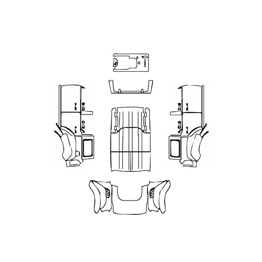 Pre-Cut PPF Ford Bronco 4 Door Raptor 2023 - PPF-Kits