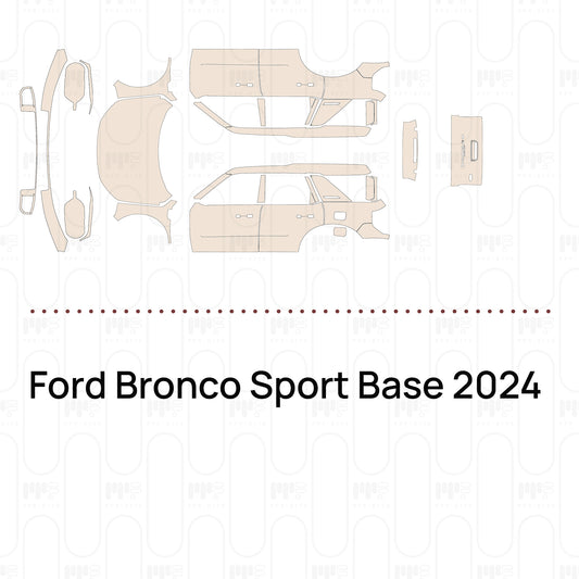 Pre-Cut PPF Ford Bronco Sport Base 2024