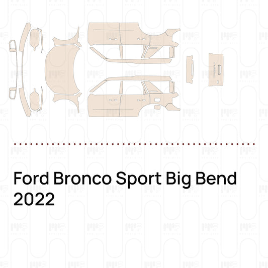 PPF precortado Ford Bronco Sport Big Bend 2022