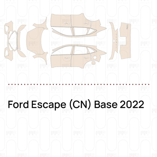 PPF precortado Ford Escape (CN) Base 2022