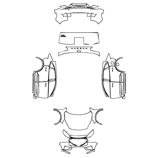 Pre-Cut PPF Ford Escape (CN) Luxury 2022 - PPF-Kits