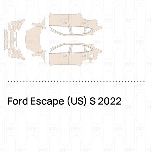 PPF precortado Ford Escape (US) S 2022