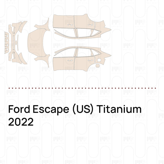 PPF precortado Ford Escape (US) Titanium 2022