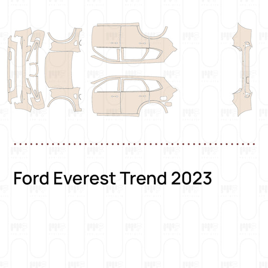 Pre-Cut PPF Ford Everest Trend 2023