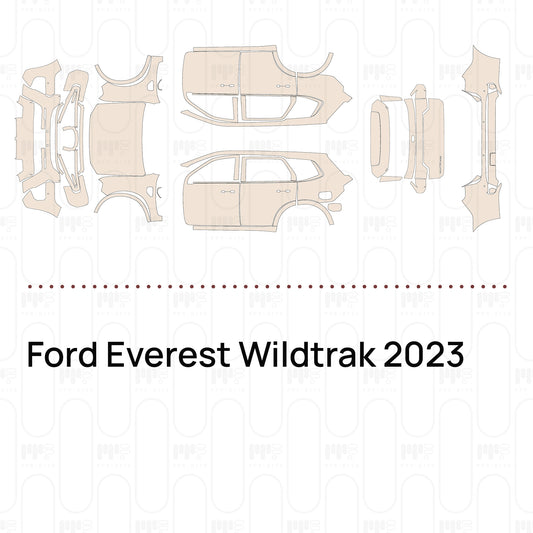 Pre-Cut PPF Ford Everest Wildtrak 2023
