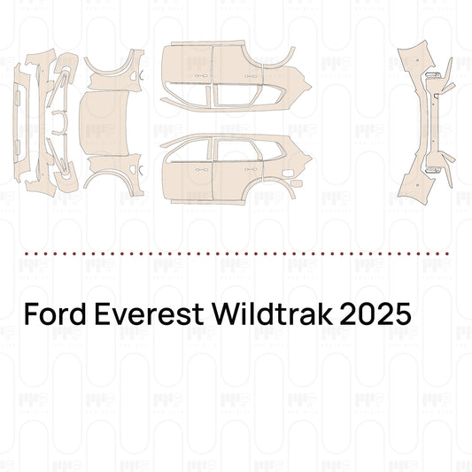 PPF precortado Ford Everest Wildtrak 2025