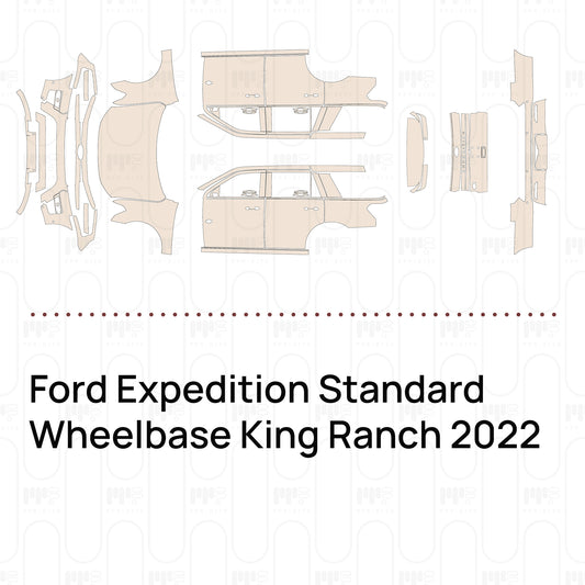 PPF precortado Ford Expedition Standard Wheelbase King Ranch 2022