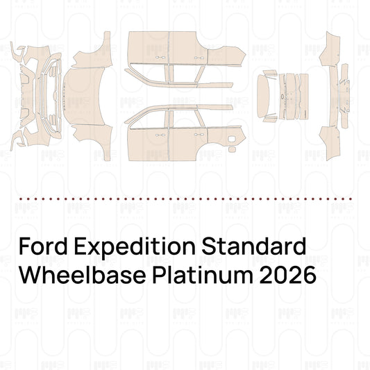 Pre-Cut PPF Ford Expedition Standard Wheelbase Platinum 2026