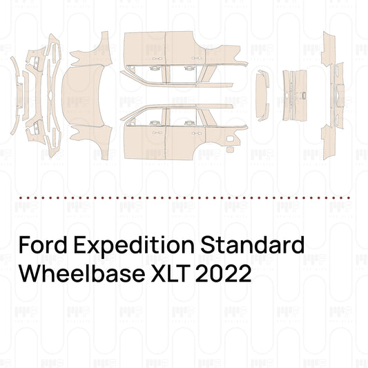 PPF precortado Ford Expedition Standard Wheelbase XLT 2022