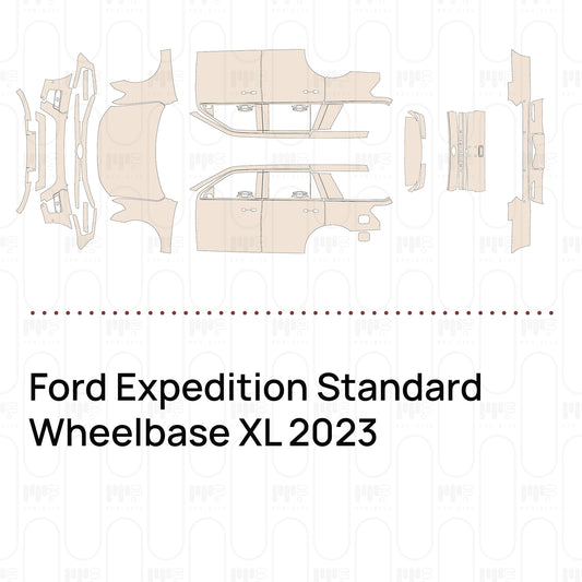 Pre-Cut PPF Ford Expedition Standard Wheelbase XL 2023