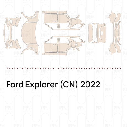PPF precortado Ford Explorer (CN) 2022
