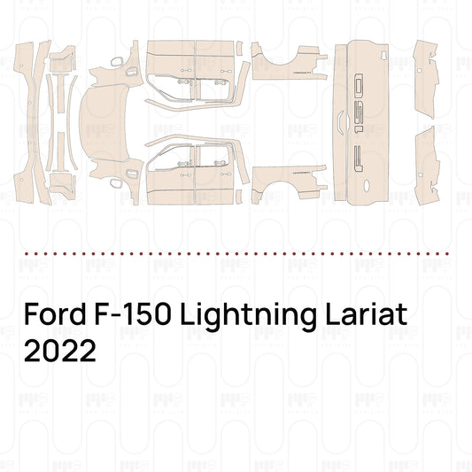 PPF precortado Ford F-150 Lightning Lariat 2022