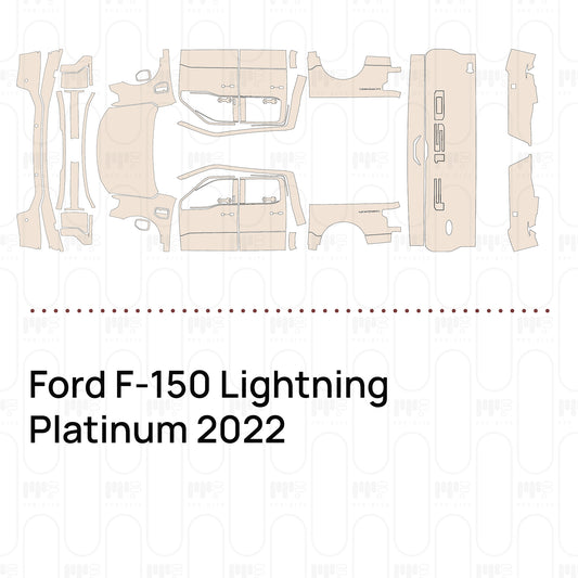 PPF precortado Ford F-150 Lightning Platinum 2022