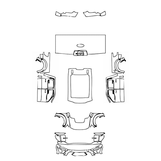 Pre-Cut PPF Ford F-150 Raptor R 2025 - PPF-Kits
