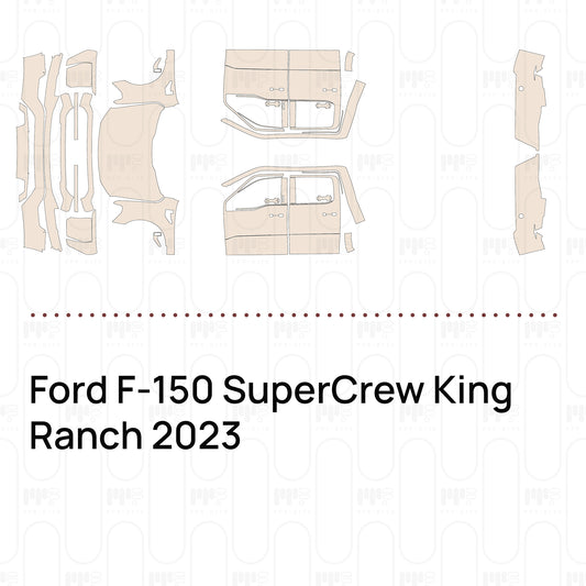 PPF precortado Ford F-150 SuperCrew King Ranch 2023