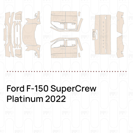 PPF precortado Ford F-150 SuperCrew Platinum 2022