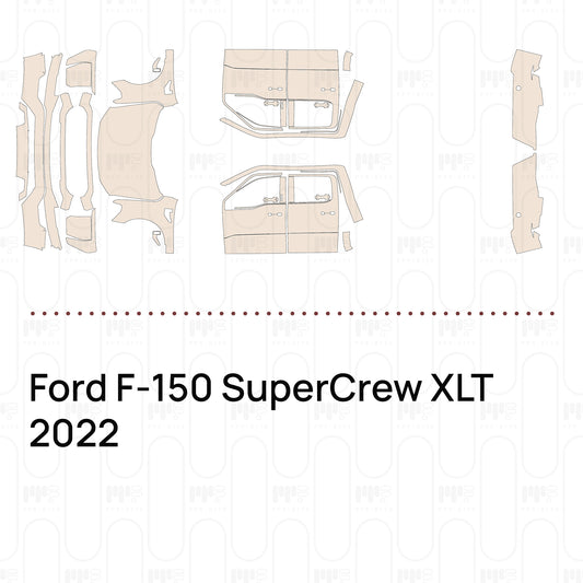 PPF precortado Ford F-150 SuperCrew XLT 2022