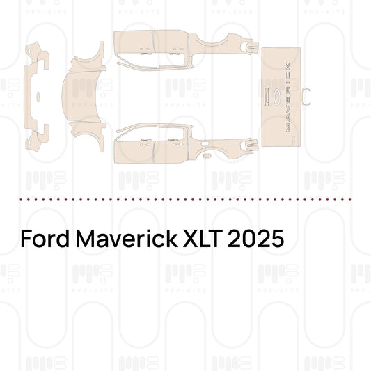 Ford Maverick XLT 2025 – Pre-Cut PPF
