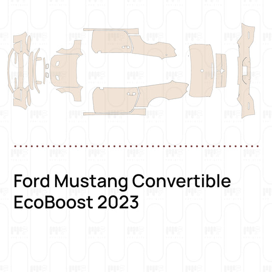 Pre-Cut PPF Ford Mustang Convertible EcoBoost 2023