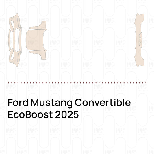Pre-Cut PPF Ford Mustang Convertible EcoBoost 2025