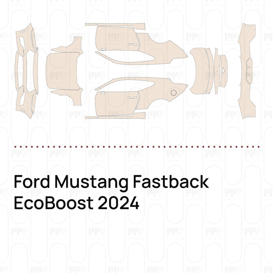 Pre-Cut PPF Ford Mustang Fastback EcoBoost 2024
