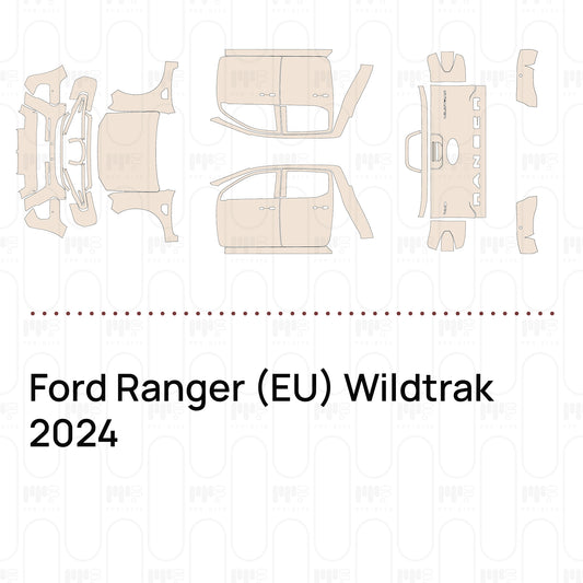 Pre-Cut PPF Ford Ranger (EU) Wildtrak 2024