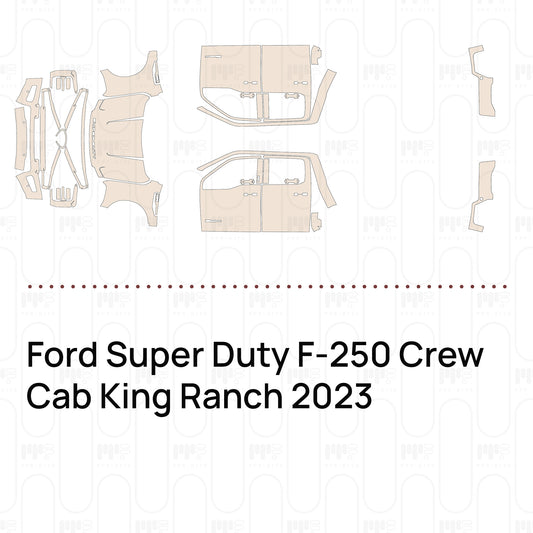 PPF precortado Ford Super Duty F-250 Crew Cab King Ranch 2023