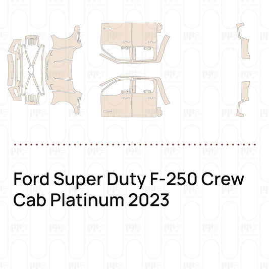 PPF precortado Ford Super Duty F-250 Crew Cab Platinum 2023