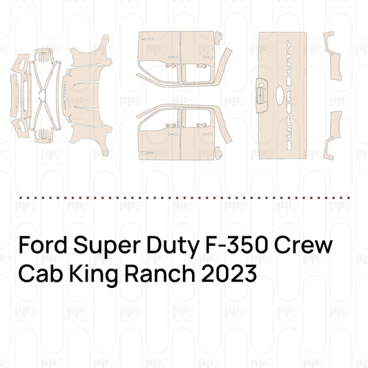 PPF precortado Ford Super Duty F-350 Crew Cab King Ranch 2023
