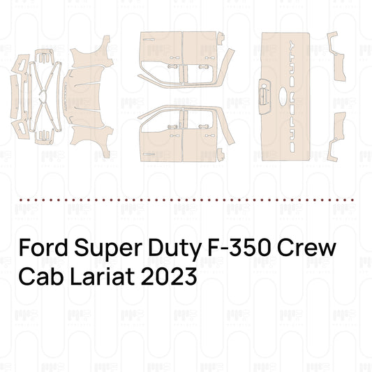 PPF precortado Ford Super Duty F-350 Crew Cab Lariat 2023