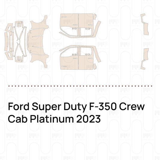 PPF precortado Ford Super Duty F-350 Crew Cab Platinum 2023