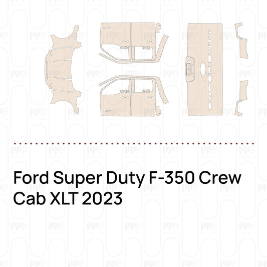 PPF precortado Ford Super Duty F-350 Crew Cab XLT 2023