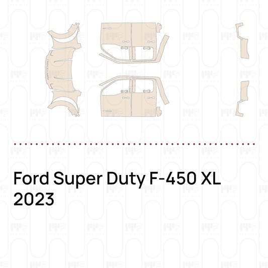 PPF precortado Ford Super Duty F-450 XL 2023