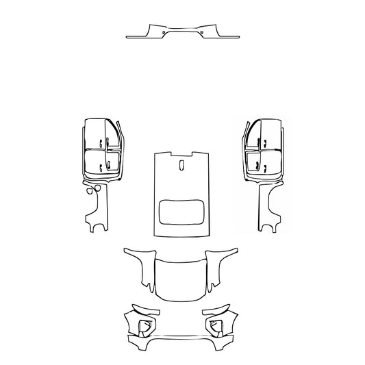Pre-Cut PPF GMC Canyon Elevation 2024 - PPF-Kits