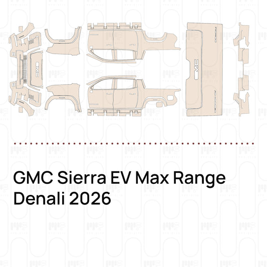 PPF precortado GMC Sierra EV Max Range Denali 2026