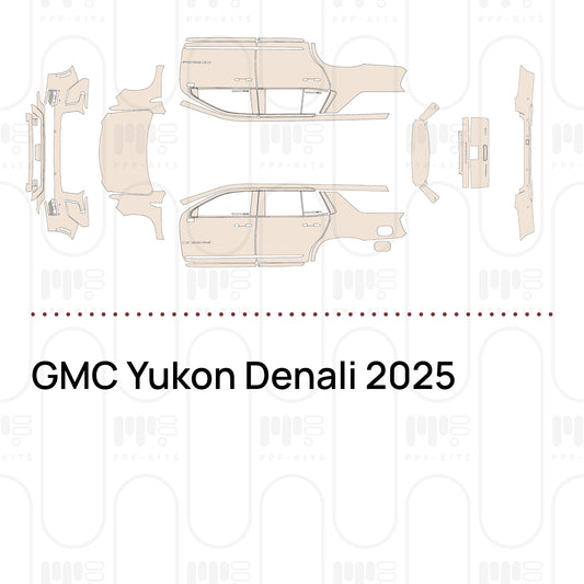 GMC Yukon Denali 2025 – Pre-Cut PPF