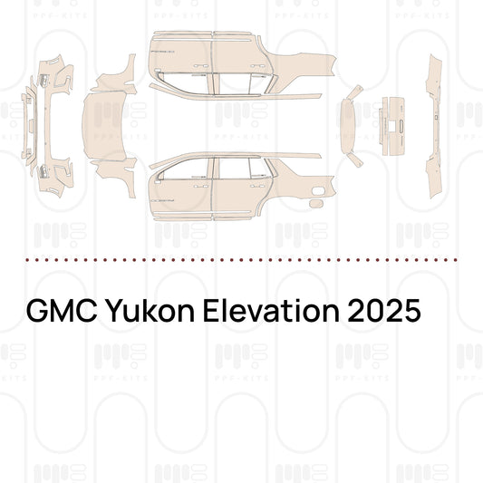 GMC Yukon Elevation 2025 – Pre-Cut PPF