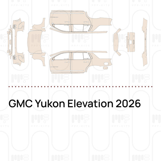 GMC Yukon Elevation 2026 – Pre-Cut PPF