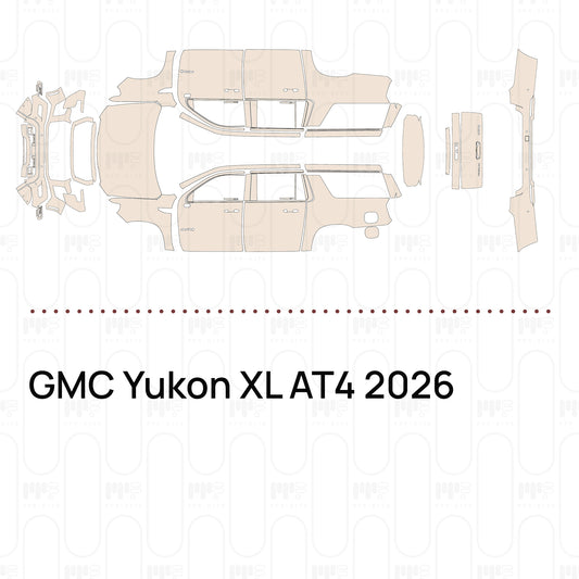 Pre-Cut PPF GMC Yukon XL AT4 2026