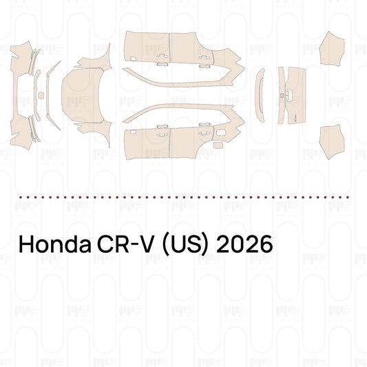 PPF precortado Honda CR-V (US) 2026