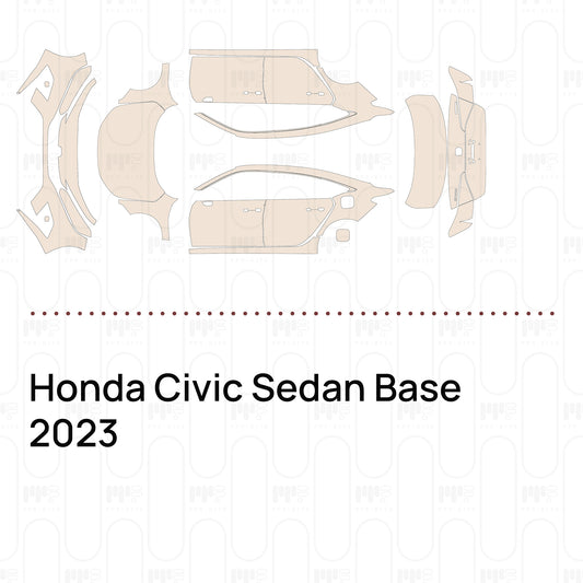 PPF precortado Honda Civic Sedan Base 2023